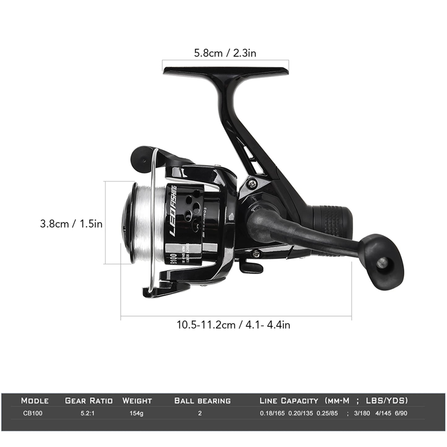 Lixada Fishing Rod Reel Combo Full Kit 2.1m/2.3m Telescopic Fishing Rod Spinning Reel Set with Hooks Soft Lures Barrel Swivels