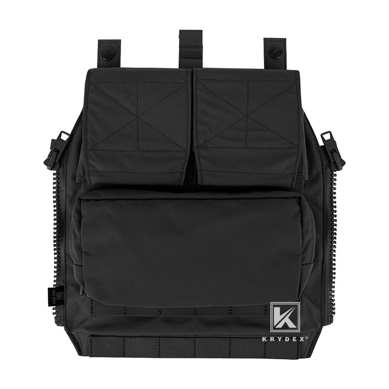 KRYDEX Tactical Pack Zip-on Panel Backpack For CPC NCPC AVS JPC2.0 Vest Airsoft Combat Gear Accessories Carrier Panel Bag