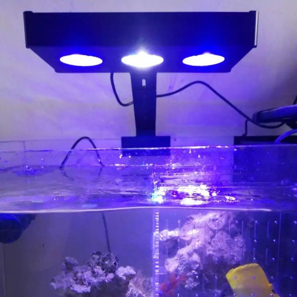 LED Spectra Nano Aquarium Light 30W Saltwater Lighting with Touch Control for Coral Reef Fish Tank US EU Plug