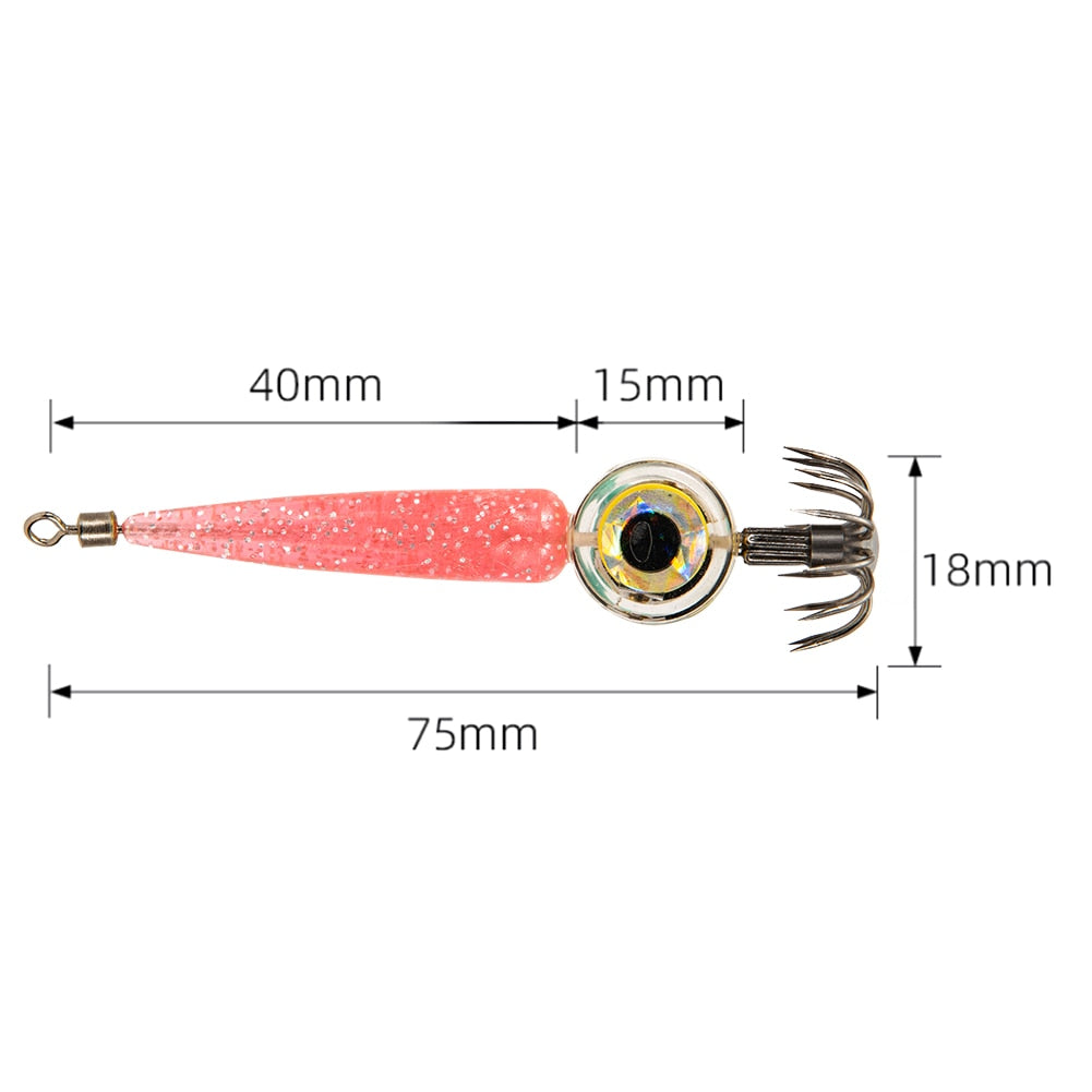 LED Light Fish Lamp Fishing Bait Light Attracting Fish Lure Light Underwater Deep Drop Flash light Fishing Squid Bait Fish Luore