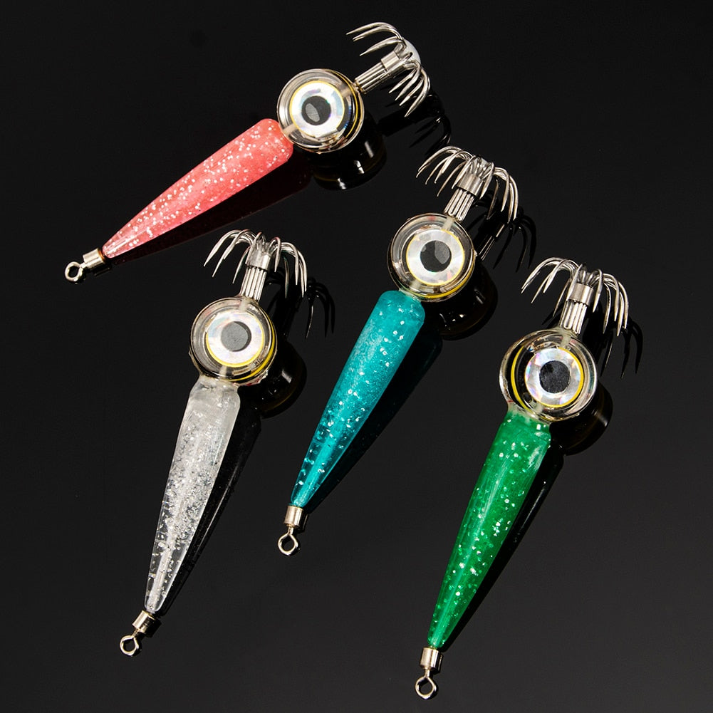 LED Light Fish Lamp Fishing Bait Light Attracting Fish Lure Light Underwater Deep Drop Flash light Fishing Squid Bait Fish Luore