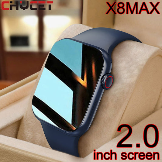 CHYCET IWO Smart Watch Men Women Series 7 Smartwatch 2022 X8max Bluetooth Call Sports Heart Rate Fitness Tracker For Android IOS