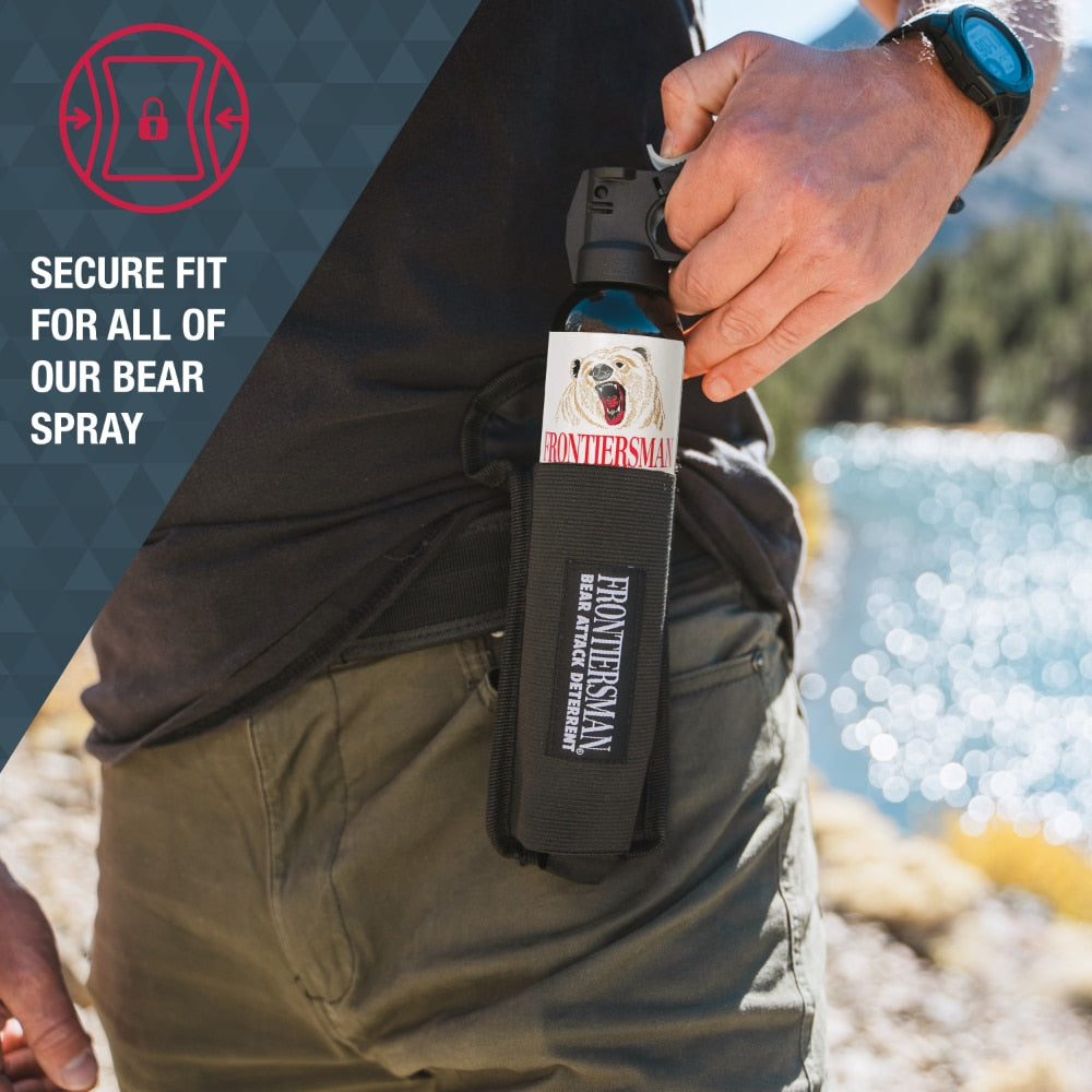 9.2 Oz Bear Spray with Belt Holster  Camping Equipment  Hunting  Camping  Outdoor Camping Tool