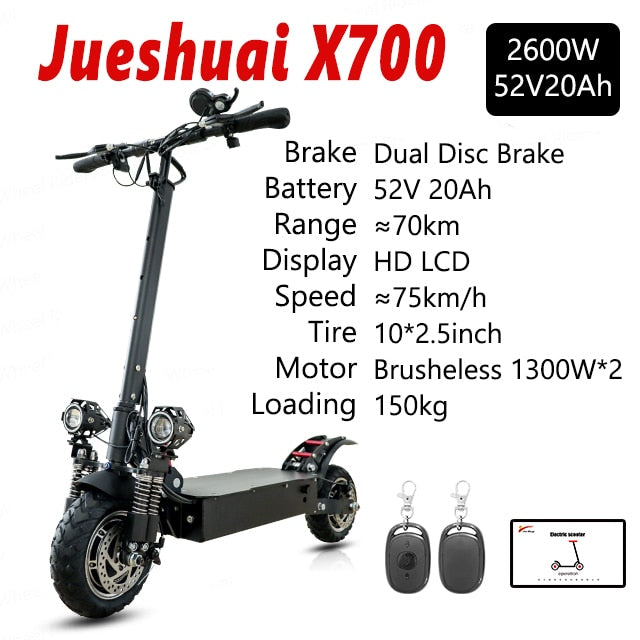 11 Inch 60V 5600W Electric Scooter 80km/h Fast E Scooter for Off Road Electric Kick Scooter Foldable Adult Patinete Electrico